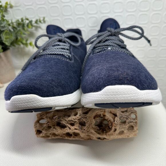 Johnnie O Sneakformance Shoes Men's 12M Blue White Comfort Athletic Surf Sneaker - Picture 6 of 9